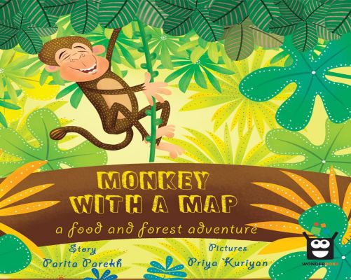 Monkey With A Map (A Food And Forest Adventure) (Hardbound)